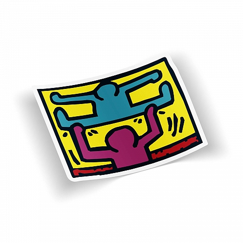 Стикер Keith Haring - Pop Shop #6