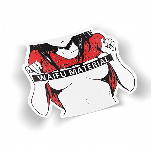 Стикер Waifu Material - Anime