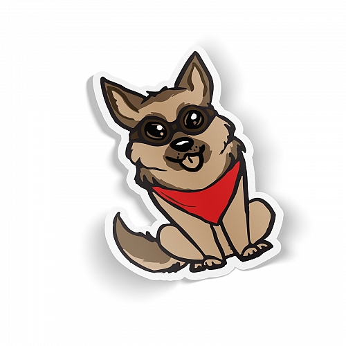 Стикер Fallout - Dogmeat