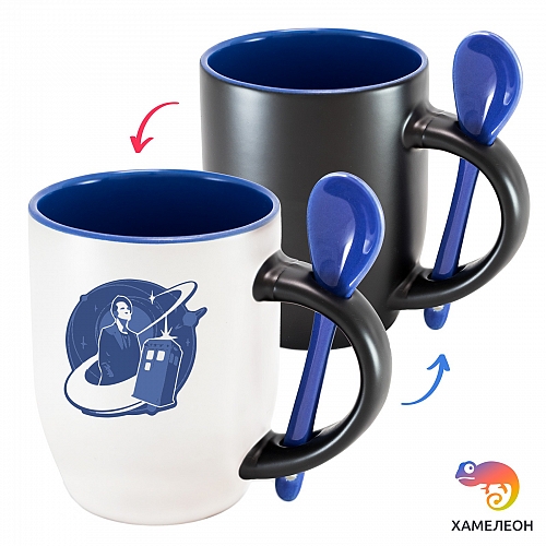 Кружка хамелеон «Доктор Кто»