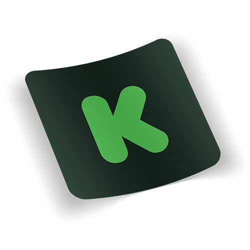 Стикер Kickstarter