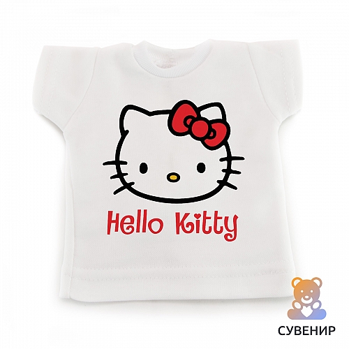 Сувенирная футболка Hello Kitty