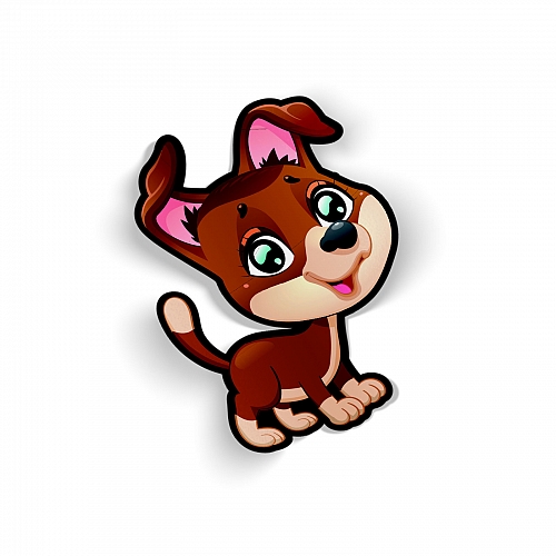 Стикер Собачка
