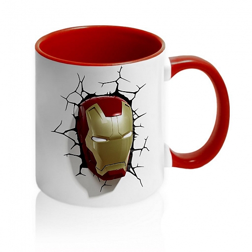 Кружка 3D Железным Человеком