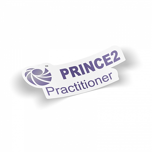 Стикер Prince2 Practitioner