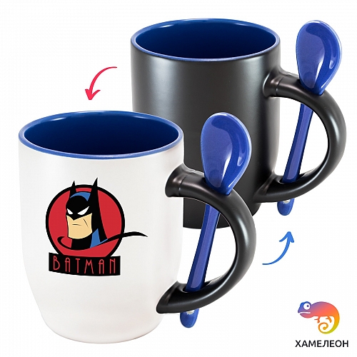 Кружка хамелеон Batman