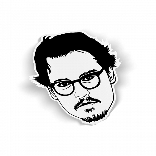 Стикер Johnny Depp