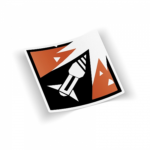 Стикер Rainbow Six - Ash  icon