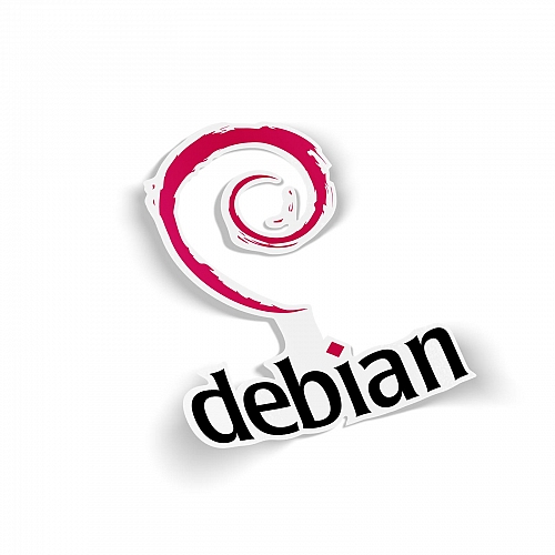 Стикер Debian