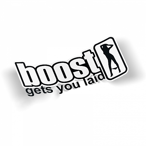 Стикер Boost Gets You Laid