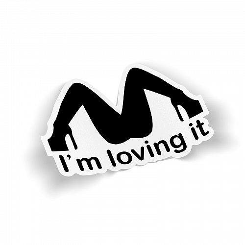 Стикер I'm loving it