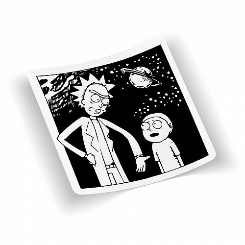 Стикер Рик и Морти - что это Морти?