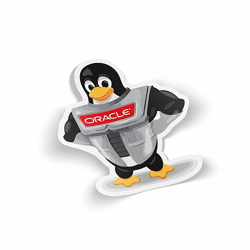 Стикер  Oracle Linux