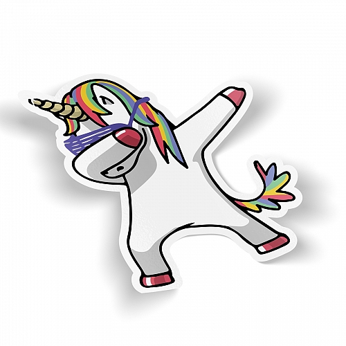 Стикер Dabbing Unicorn