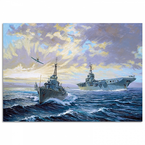 Постер «Военные корабли»