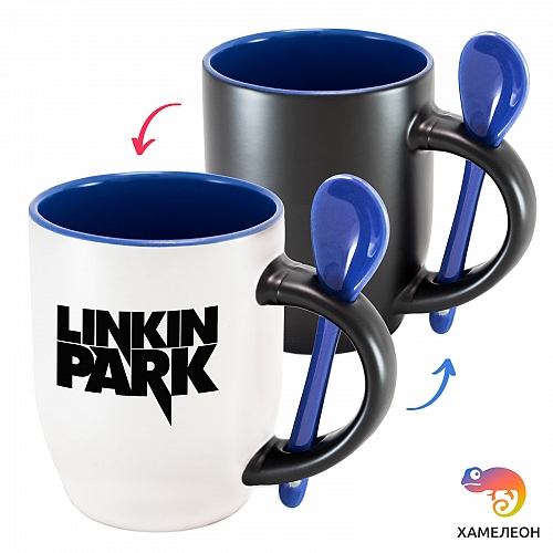 Кружка хамелеон Linkin Park