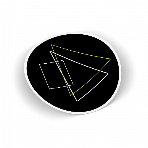 Стикер  Геометрия