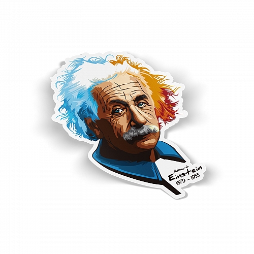 Стикер Albert Einstein (1879-1955)