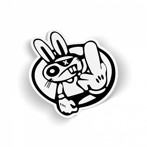 Стикер JDM - Fuck from Rabbit