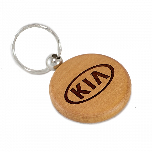 Брелок KIA из дерева