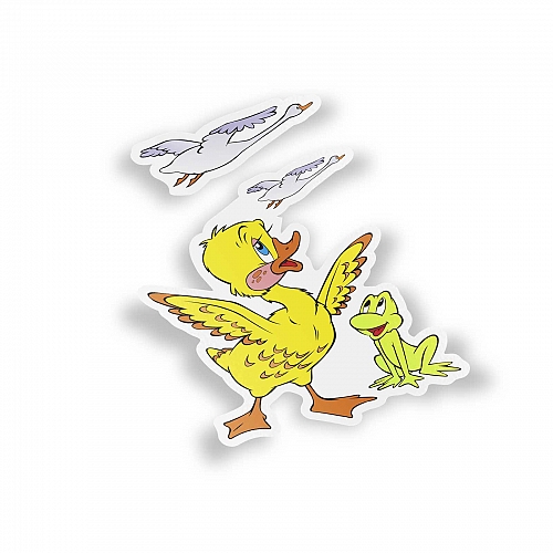 Стикер Гуси Лебеди