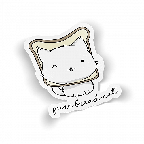 Стикер Purebred Cat