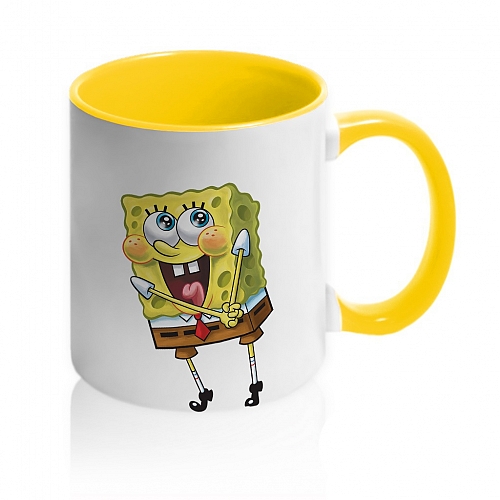 Кружка Спанч Боб в восторге