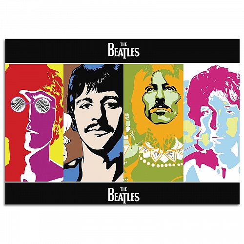 Постер The Beatles (иллюстрация)