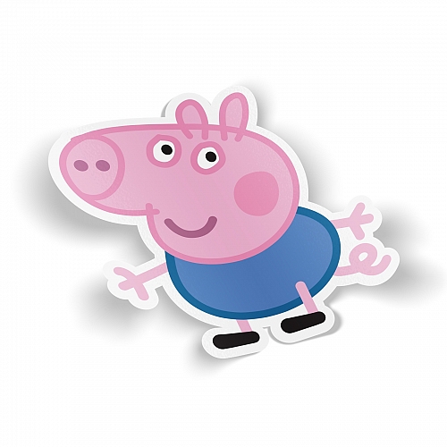 Стикер «Свинка Пеппа - Джордж»