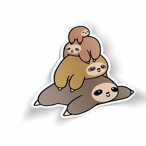 Стикер Sloth Stack