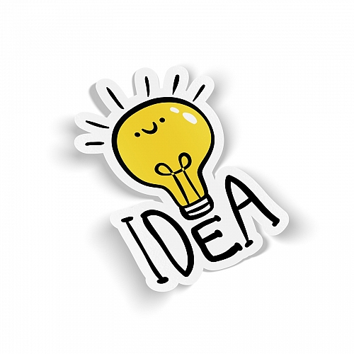 Стикер Ideal with Bulb