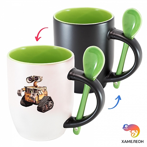 Кружка хамелеон WALL-E
