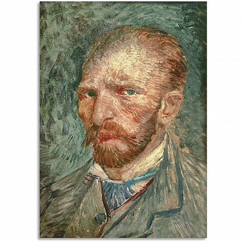 Постер Винсент Ван Гог - Автопортрет