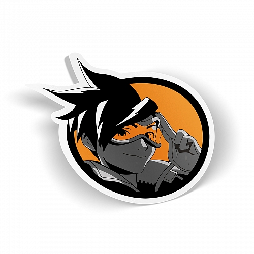 Стикер Overwatch: Tracer Spray