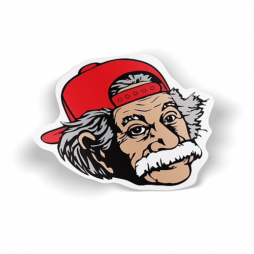 Стикер Альберт Эйнштейн