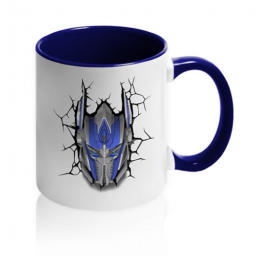 Кружка Оптимус Прайм 3D