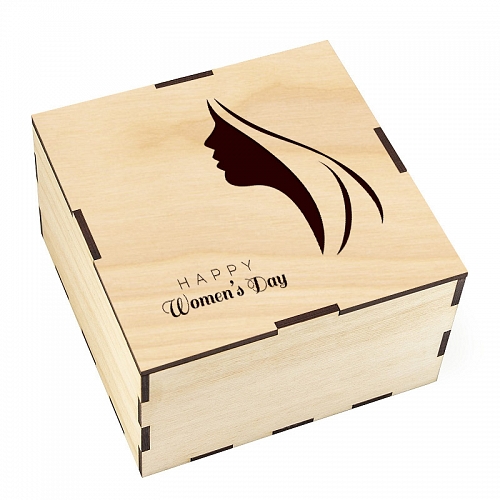 Подарочная коробка 8 Марта