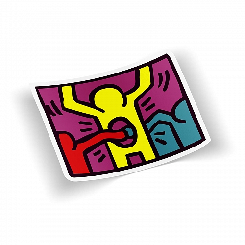 Стикер Keith Haring - Pop Shop #5