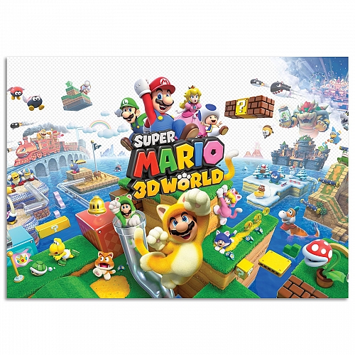 Постер Super Mario 3D World (большой)