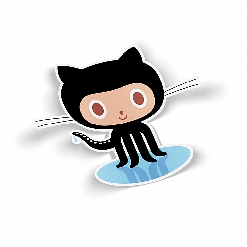 Стикер Github Octocat