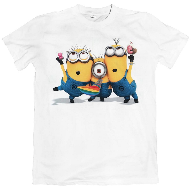 Футболка Миньйоны вечеринка - # 1 Футболка Миньйоны вечеринка #1