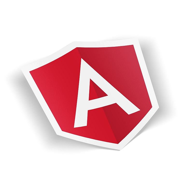 Стикер Angular - # 1 Стикер Angular #1