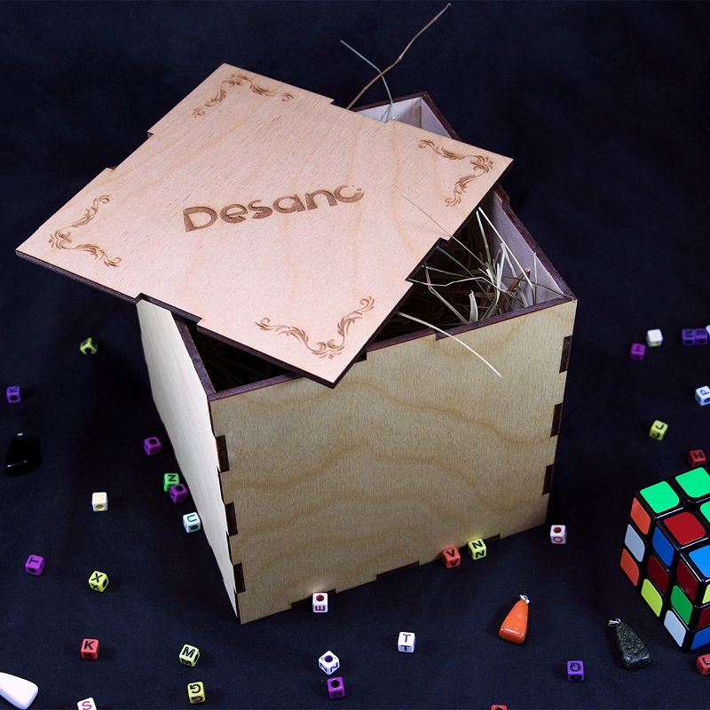 Подарочная коробка «Classic 3M» 15х15х15 см - # 3 Подарочная коробка «Classic 3M» 15х15х15 см #3