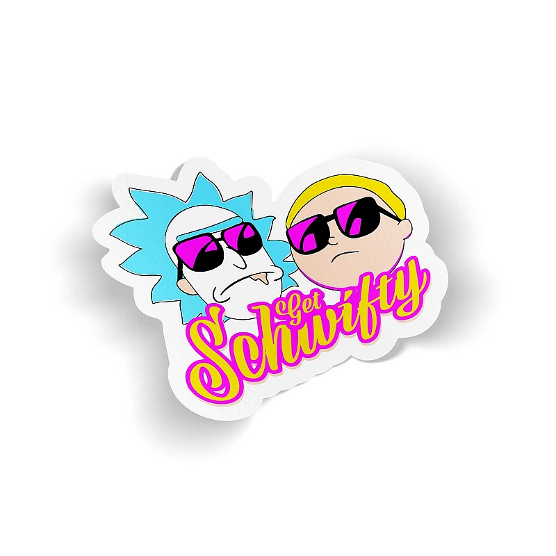 Стикер Rick & Morthy - Get Schwifty - # 1 Стикер Rick & Morthy - Get Schwifty #1