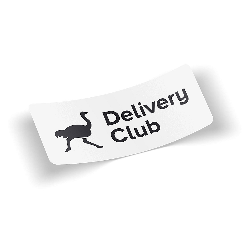 Стикер Delivery Club - # 1 Стикер Delivery Club #1