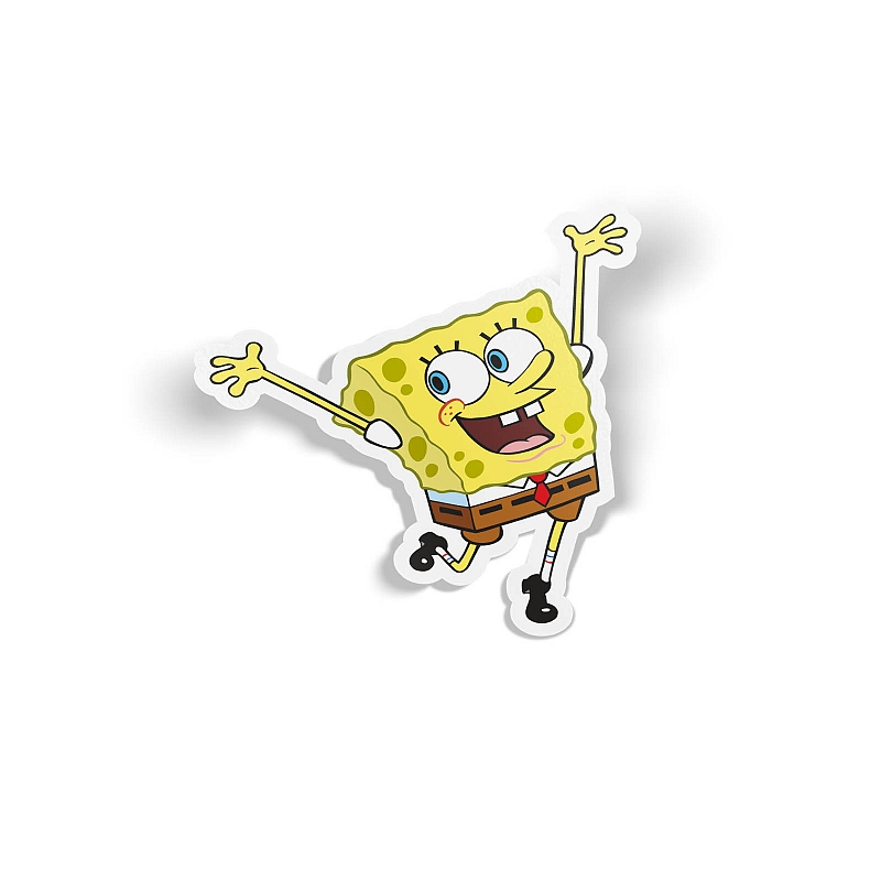 Стикер Happy SpongeBob - # 1 Стикер Happy SpongeBob #1