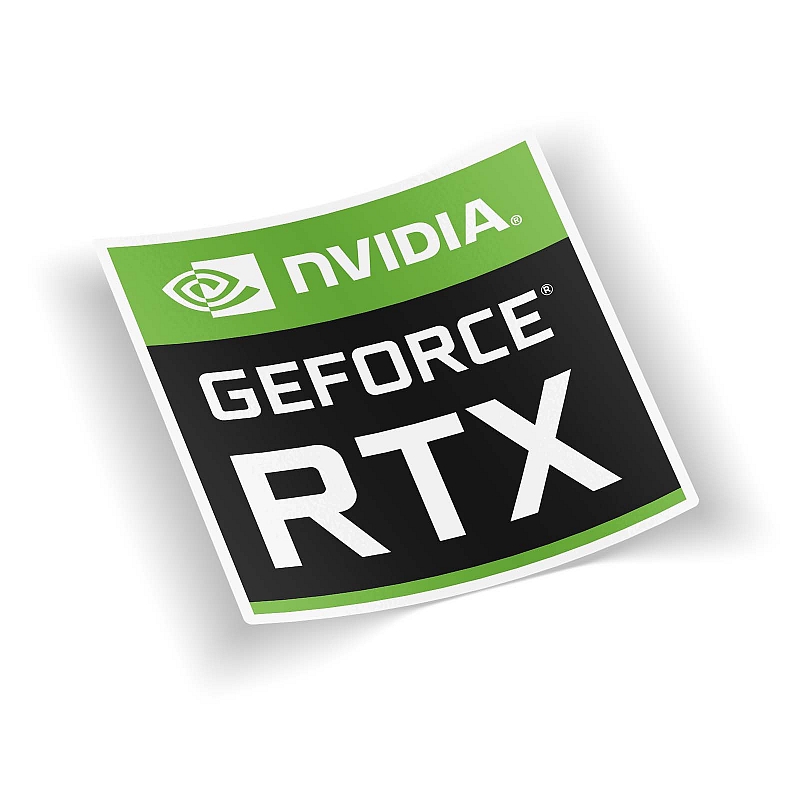 Стикер NVIDIA RTX #1