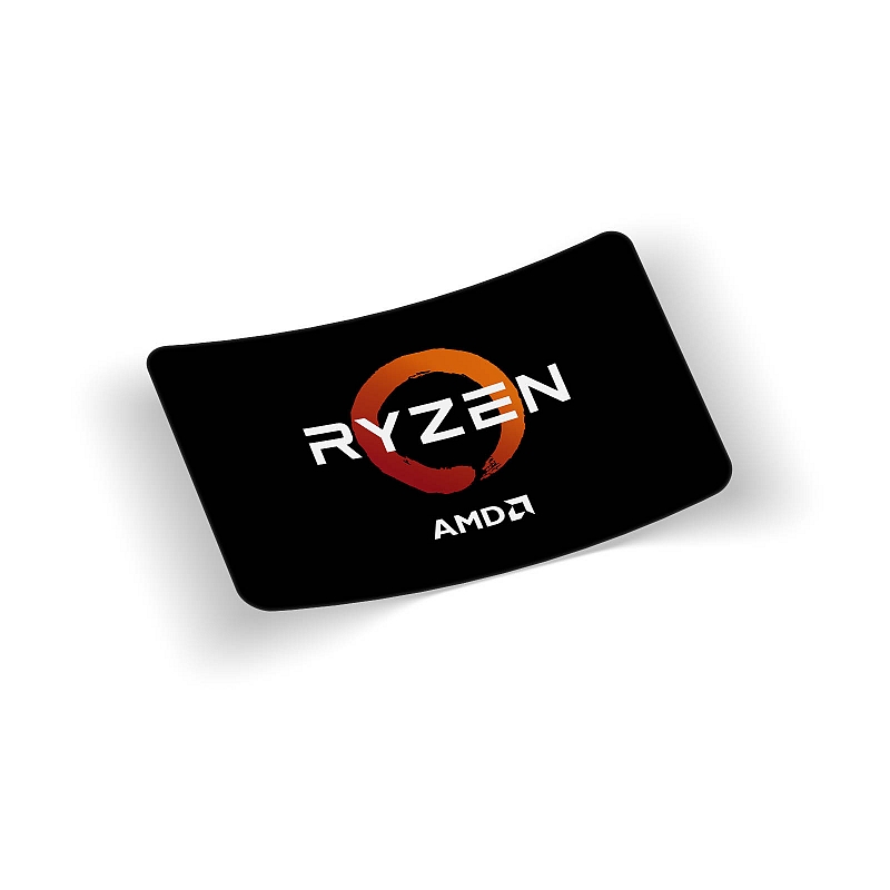 Стикер Ryzen black - # 1 Стикер Ryzen black #1