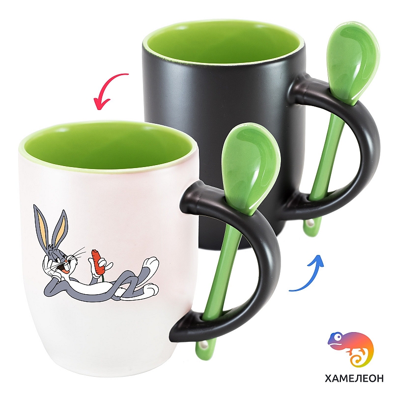Кружка хамелеон Багз Банни - # 2 Кружка хамелеон Багз Банни #2