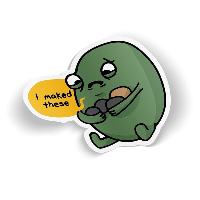 Стикер Sad Gallbladder - I maked these - # 1 Стикер Sad Gallbladder - I maked these #1